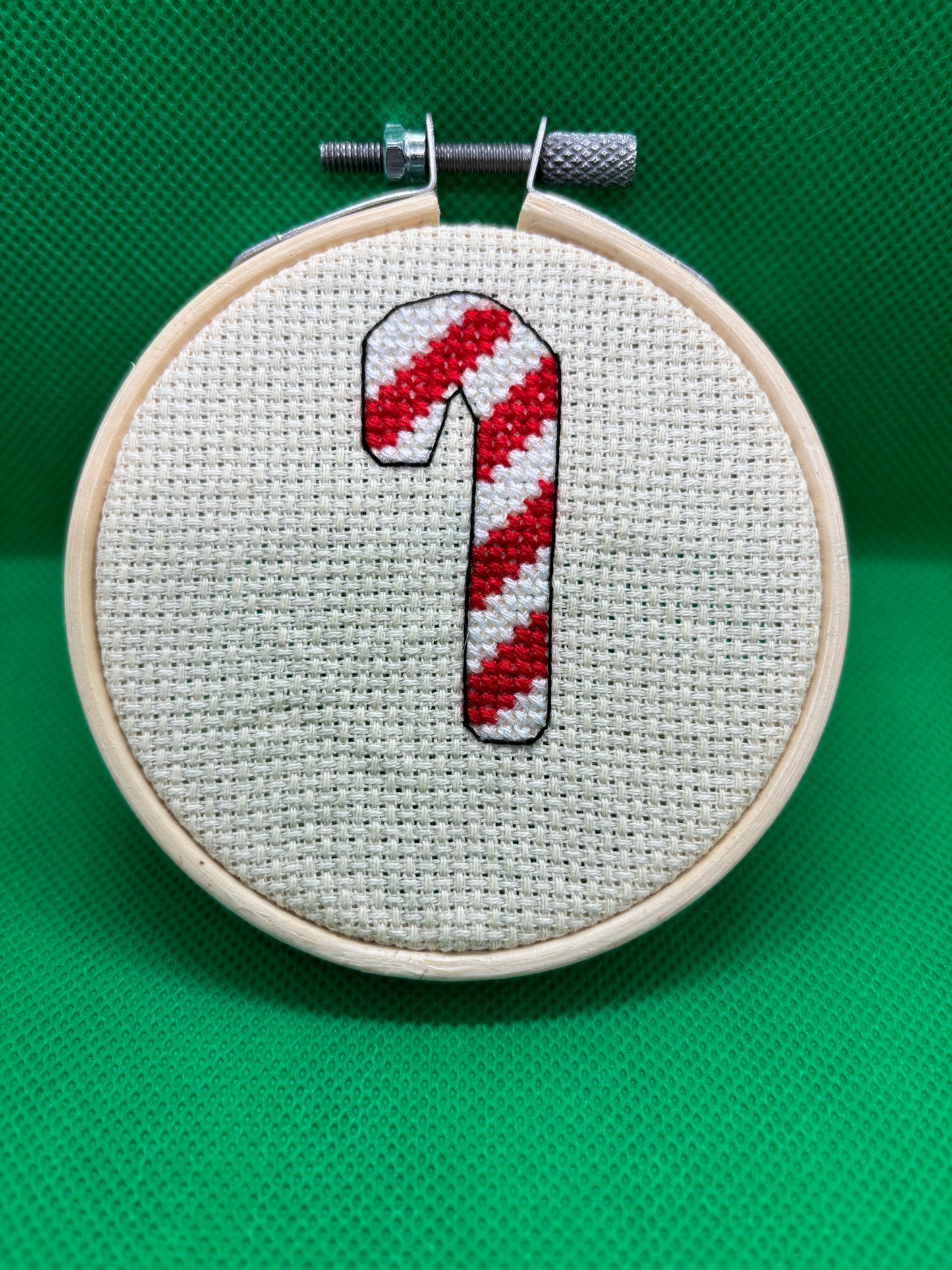 Candy Cane PDF Cross Stitch Pattern