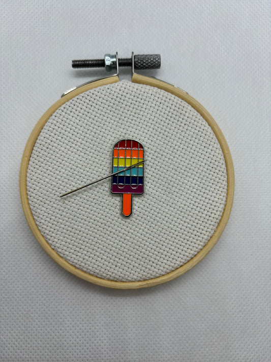 Rainbow Lollipop Needle Minder