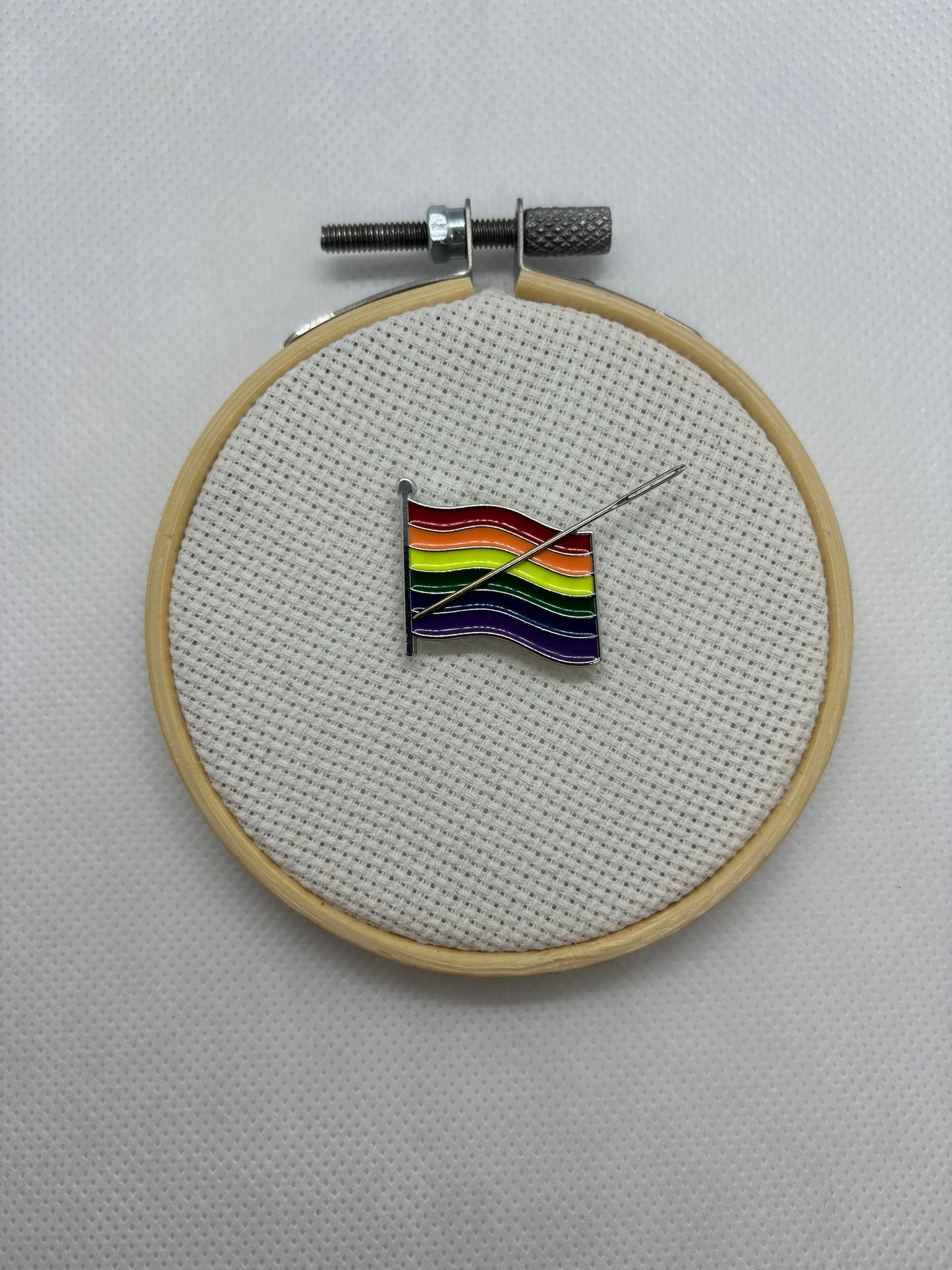 Rainbow Flag Needle Minder