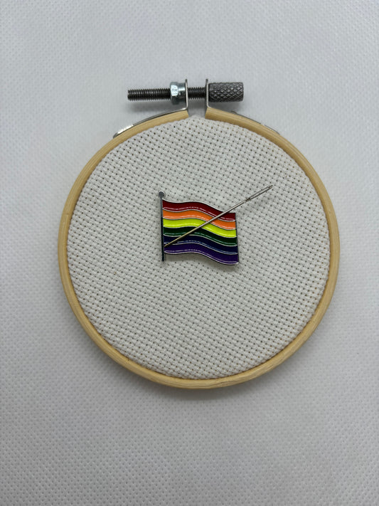 Rainbow Flag Needle Minder